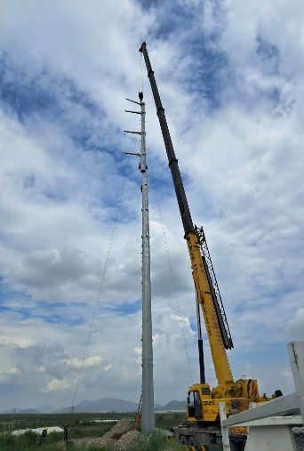 L.T. Aérea - Subterránea 115 kV Parque Industrial Amistad Chuy María - Fotografía 2