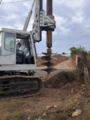 Construcción L.T. 115 kV Santa Fe Entronque Culiacán Uno - Culiacán Norte - Fotografía 3