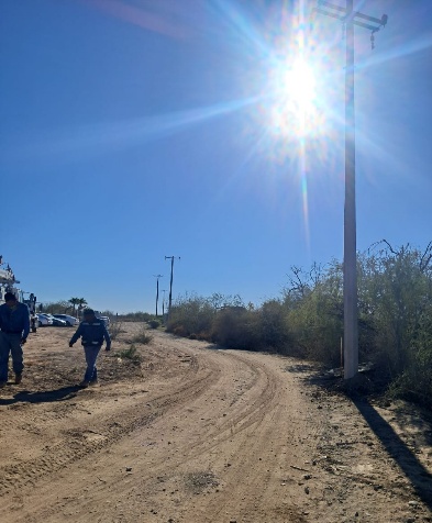 Línea de Distribución 13.5 kV Pozo de Agua en Altar