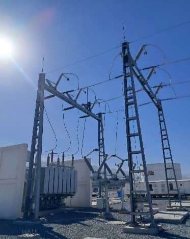 Construcción S.E. 115 kV Parque Industrial Amistad Chuy María - Fotografía 2