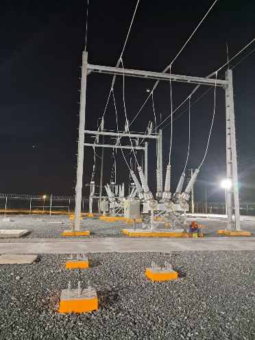 Construcción S.E. 115 kV Parque Industrial Amistad Chuy María - Fotografía 3
